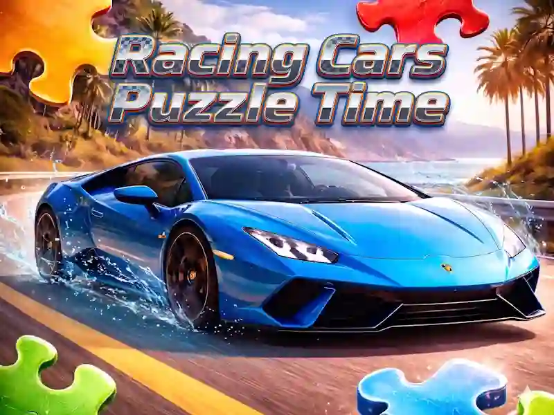 Гаме Racing Cars Puzzle Time онлајн