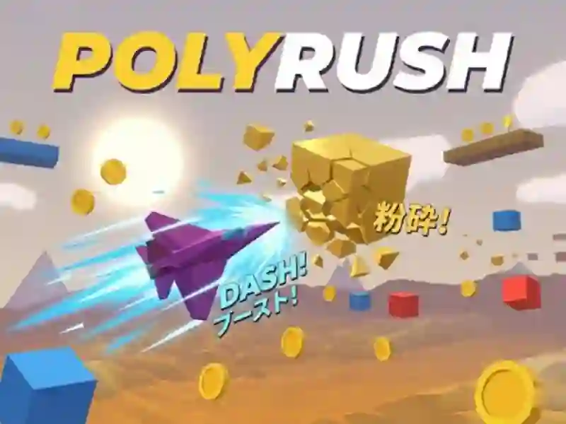 Гаме Poly Rush онлајн