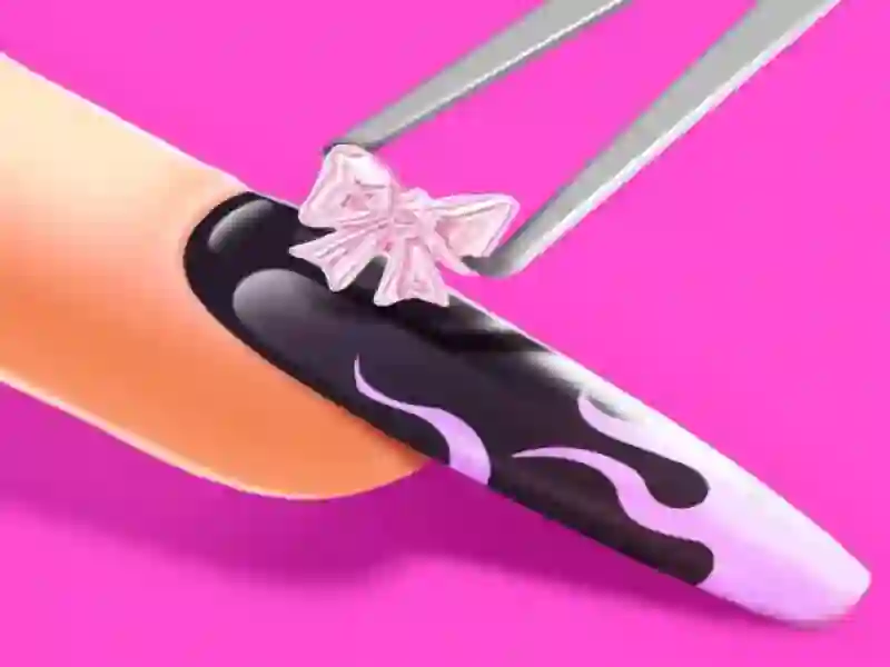 Гаме 3Д Акрилни маникир: Арт Наилс онлајн