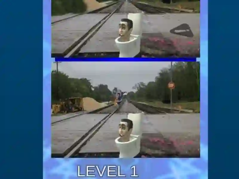 Гаме Скибиди ВЦ: Пет разлика 2 онлајн