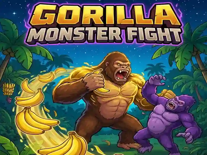 Гаме Gorilla Monster Fight онлајн