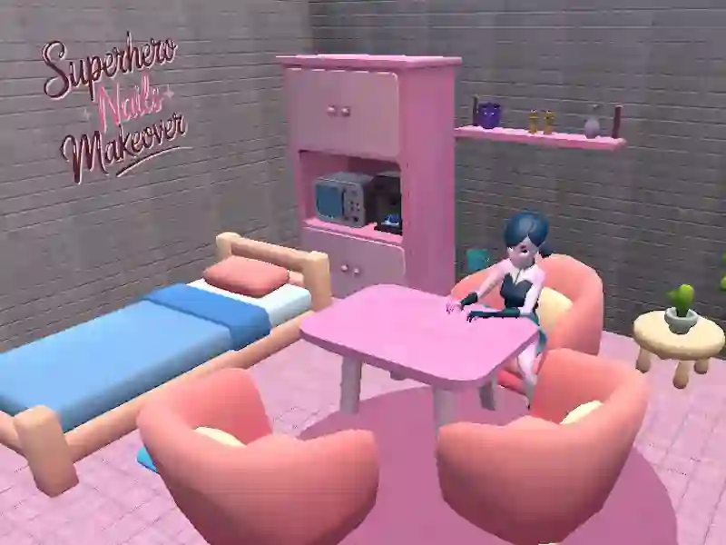 Гаме Макеовер ноктију суперхероја онлајн