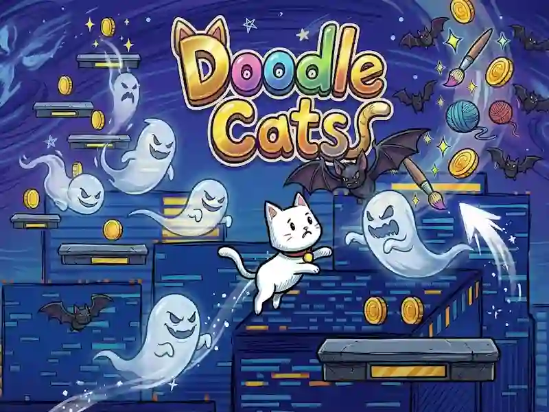 Гаме Doodle Cats онлајн