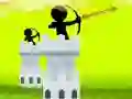 Гаме Stickman Strelac Dvorac онлајн Гаме Stickman Strelac Dvorac онлајн