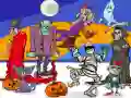 Гаме Pronađite 5 Razlika Halloween онлајн Гаме Pronađite 5 Razlika Halloween онлајн