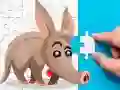 Гаме Izazov Aardvark Puzle онлајн Гаме Izazov Aardvark Puzle онлајн