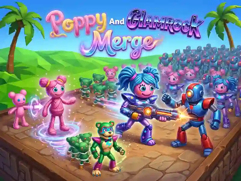 Гаме Poppy And Glamrock Merge онлајн