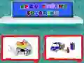 Гаме Lego Kamioni Bojanje онлајн Гаме Lego Kamioni Bojanje онлајн