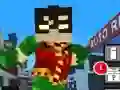 Гаме Teen Titans Go: Minecraft Tinejdžerski Trkač 3D онлајн