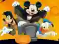 Гаме Disney Halloween Puzzle онлајн Гаме Disney Halloween Puzzle онлајн