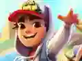 Гаме Subway Surfers: Surfisti u Vozu онлајн Гаме Subway Surfers: Surfisti u Vozu онлајн