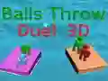 Гаме Duel Bacanja Loptica 3D онлајн Гаме Duel Bacanja Loptica 3D онлајн