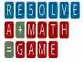 Гаме REŠITE matematičku igru онлајн Гаме REŠITE matematičku igru онлајн