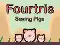 Гаме Fourtris: Spasavanje svinja онлајн Гаме Fourtris: Spasavanje svinja онлајн