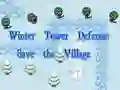 Гаме Зимска одбрана куле: Спасите село онлајн