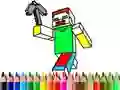 Гаме Povratak u školu: Minecraft bojanka онлајн Гаме Povratak u školu: Minecraft bojanka онлајн