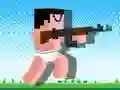 Гаме Noob Rush protiv Pro čudovišta онлајн
