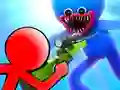 Гаме Stickman protiv Huggy Wuggy онлајн