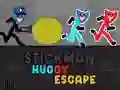Гаме Бежање Stickman Huggy онлајн Гаме Бежање Stickman Huggy онлајн