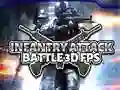 Гаме Napad Pešadije Bitka 3D FPS онлајн