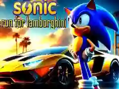 Гаме Sonic Trči za Lamborghini онлајн