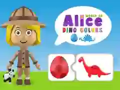 Гаме Svet Alices Dino Boja онлајн Гаме Svet Alices Dino Boja онлајн