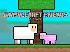 Гаме AnimalCraft Prijatelji 2 igrača онлајн