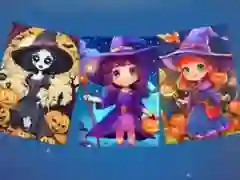 Гаме Strašna Halloween Puzla онлајн