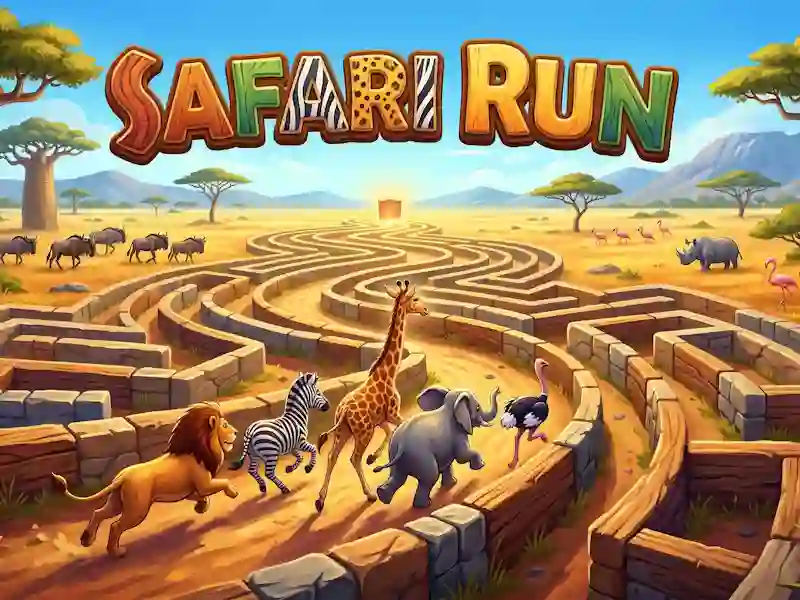 Гаме Safari Run онлајн