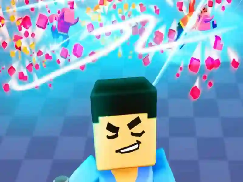 Гаме 3Д блок гладијатор: уграбити мач онлајн