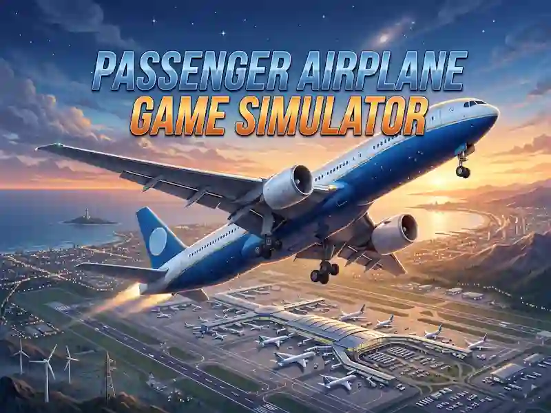 Гаме Passenger Airplane Game Simulator онлајн