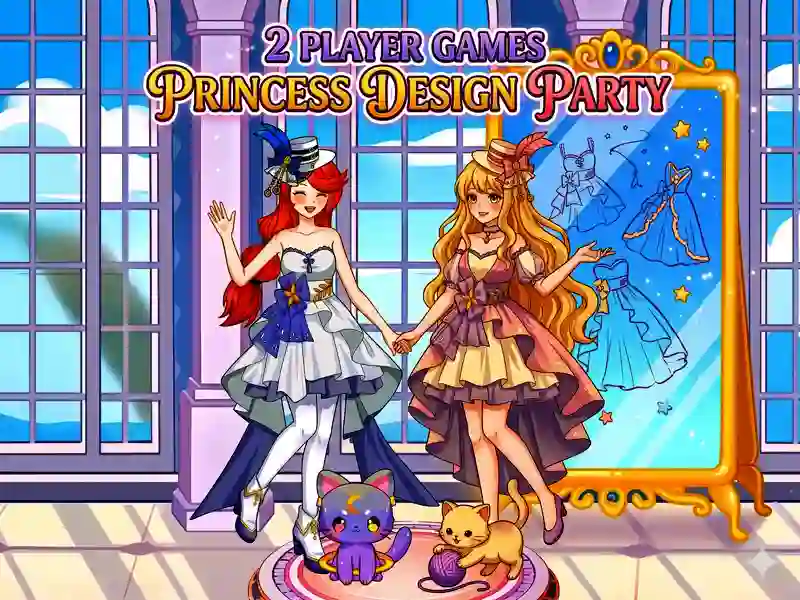 Гаме 2 Player Games Princess Design Party онлајн