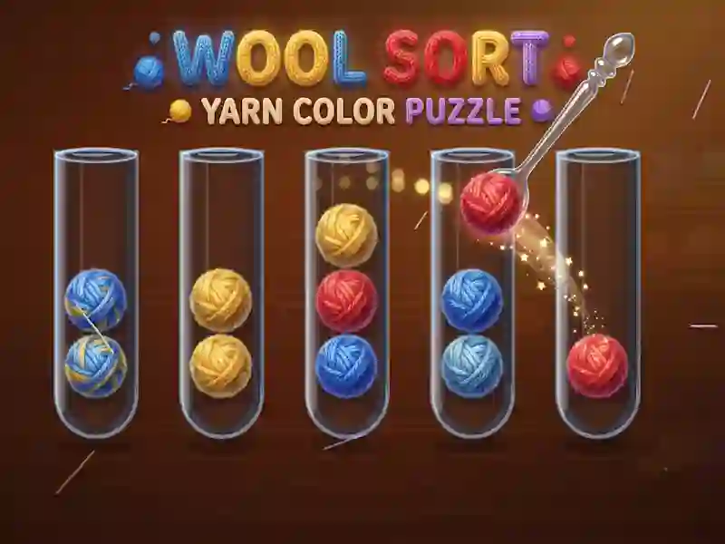 Гаме Wool Sort Yarn Color Puzzle онлајн