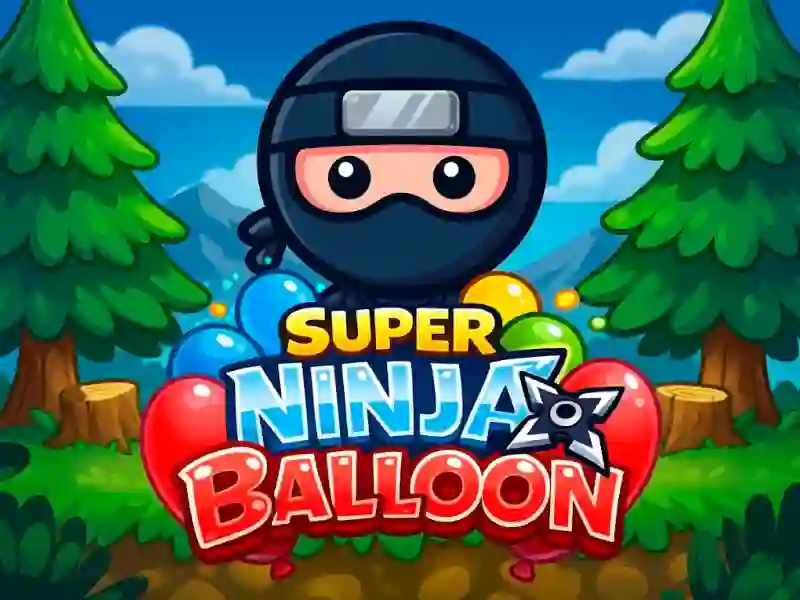 Гаме Super Ninja Balloon онлајн