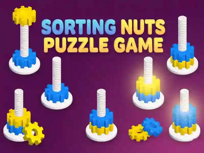 Гаме Sorting Nuts Puzzle Game онлајн