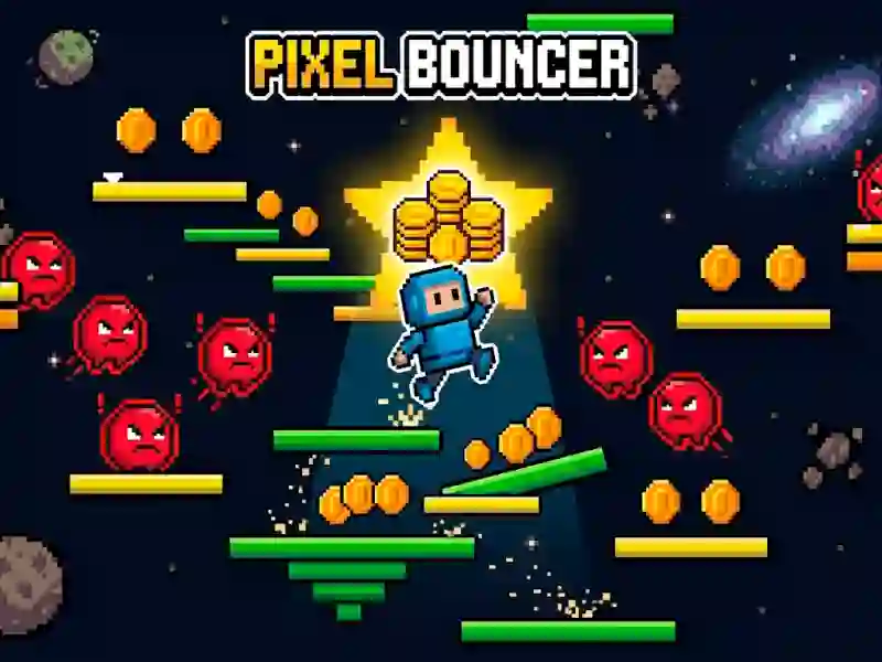 Гаме Pixel Bouncer онлајн