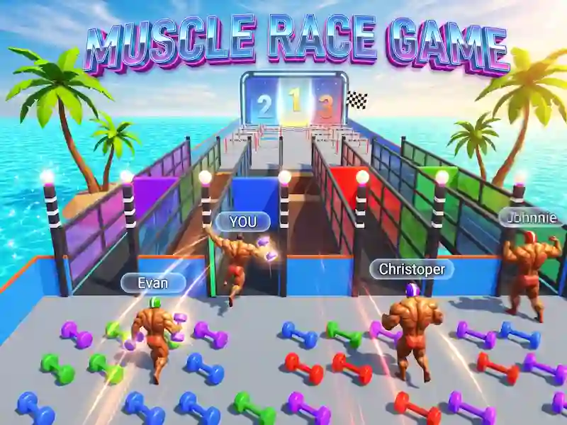 Гаме Muscle Race Game онлајн