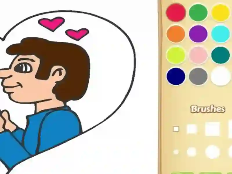 Гаме Бојање књига за децу: Љубав онлајн