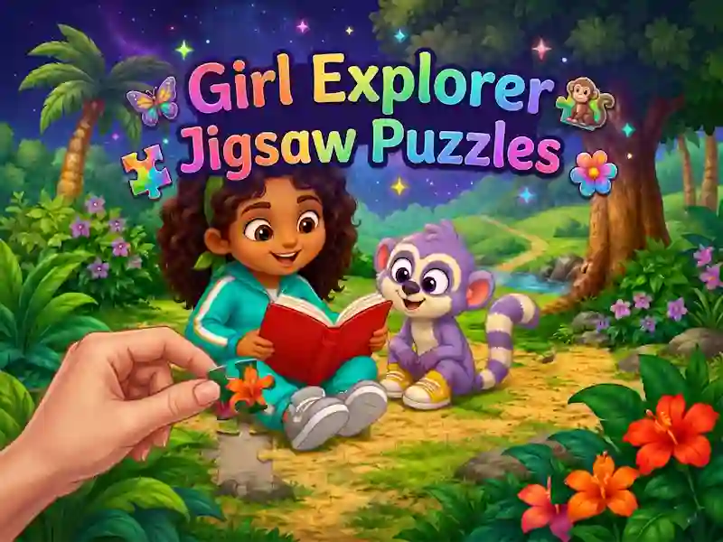 Гаме Girl Explorer Jigsaw Puzzles онлајн