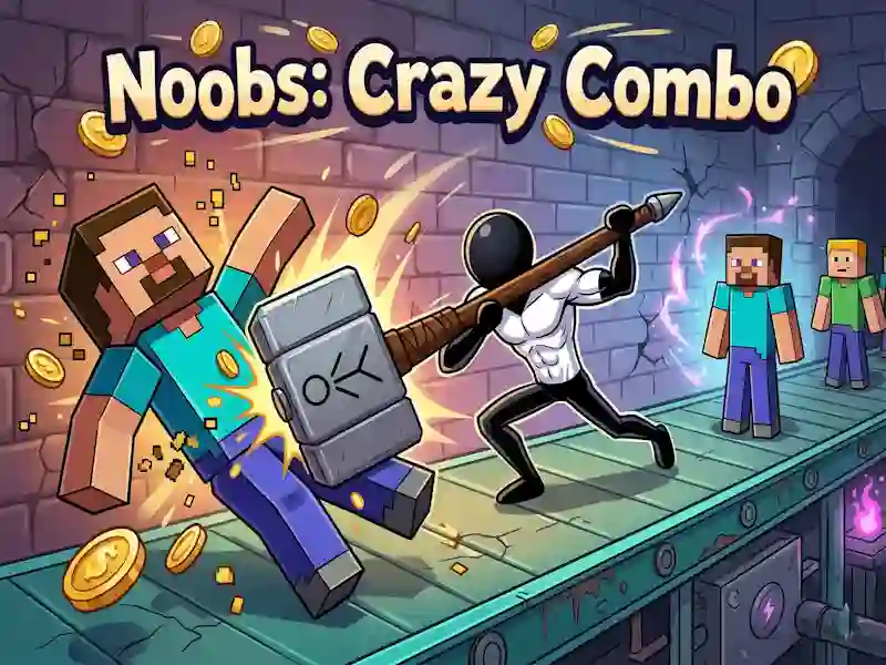 Гаме Noobs: Crazy Combo онлајн