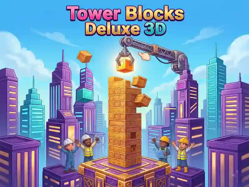 Гаме Tower Blocks Deluxe 3D онлајн