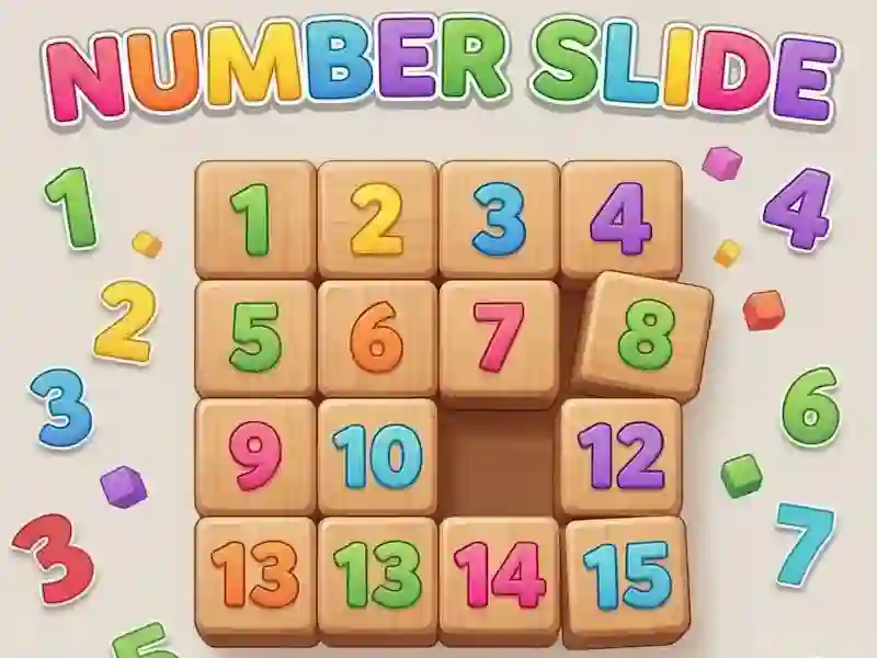 Number Slide 🕹️ Играј онлајн на Sgames