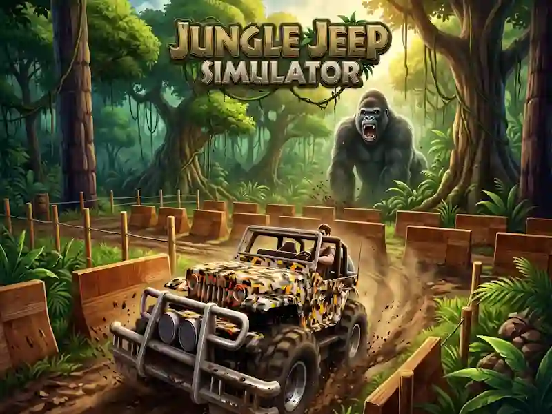 Гаме Jungle Jeep Simulator онлајн