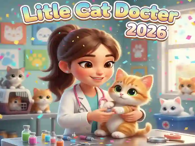 Гаме Little Cat Doctor онлајн