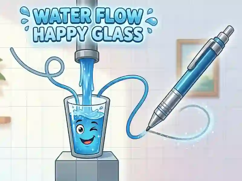 Гаме Water Flow Happy Glass онлајн