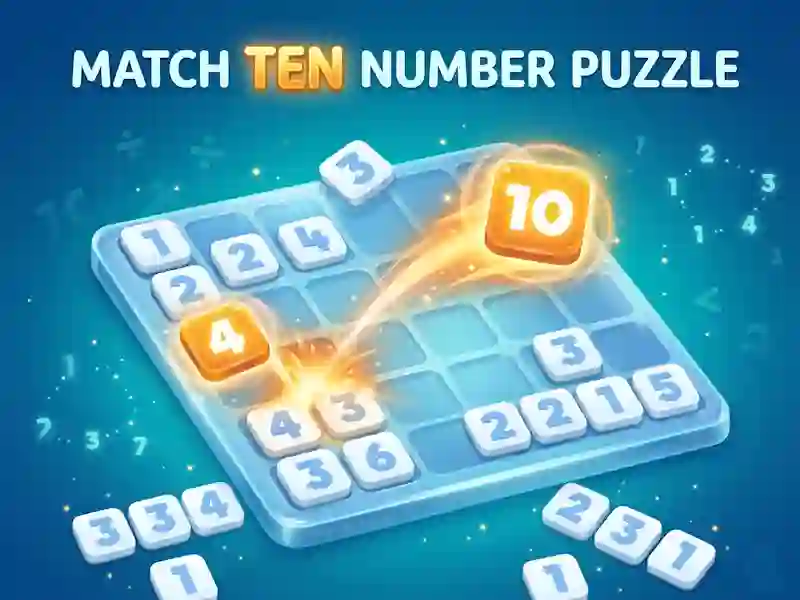 Гаме Match Ten Number Puzzle онлајн
