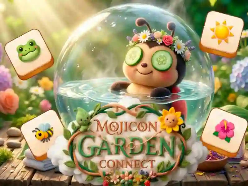 Гаме Mojicon Garden Connect онлајн