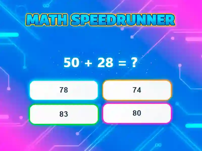 Гаме Math Speedrunner онлајн