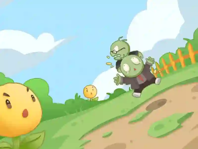 Гаме Зомбији против сунцокрета онлајн