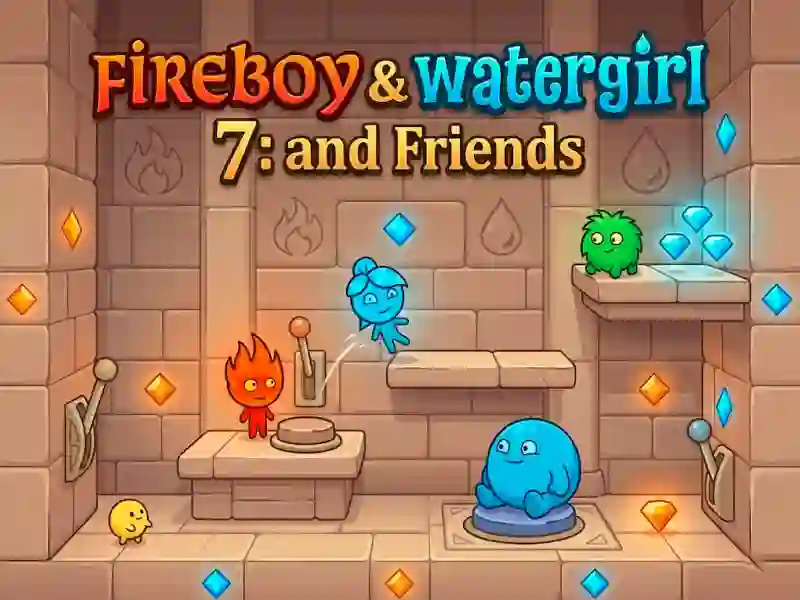 Гаме Fireboy & Watergirl 7: and Friends онлајн